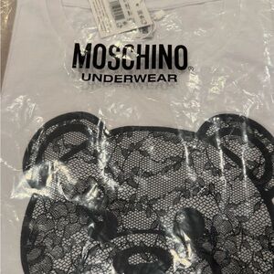 Moschino Underwear Bear Head T-S